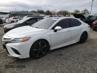 2020 Toyota Camry XSE with VIN 4T1K61AK7LU346603, listed as a Copart auction lot 50256215 with 95,797 mi miles and Salvage Title. Bid and sale history available at DreamBid. Image 1.