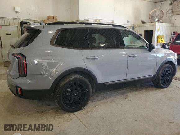 2023 Kia Telluride EX X-Line с VIN 5XYP3DGC2PG377690, выставлен на аукционе Copart как лот 61510315 с пробегом 33 183 миль миль и Списание • Salvage title. История ставок и продаж доступна на DreamBid. Изображение 3.