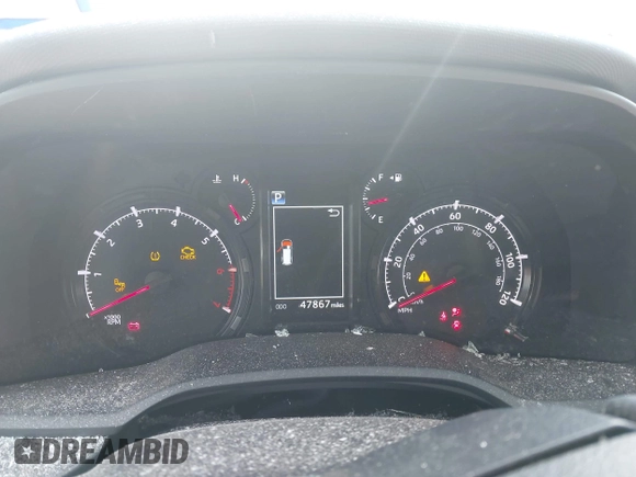 2023 Toyota 4Runner SR5 with VIN JTEMU5JR0P6128872, listed as a IAAI auction lot 41908503 with 47,867 mi miles and . Bid and sale history available at DreamBid. Image 7.