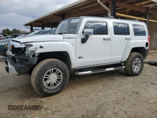 2008 Hummer H3 SUV Luxury with VIN 5GTEN13E888140825, listed as a Copart auction lot 44379165 with 125,394 mi miles and Salvage Title. Bid and sale history available at carsss.com. Image 1.