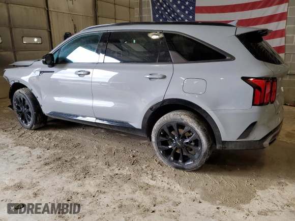 2022 Kia Sorento SX with VIN 5XYRKDLF6NG117950, listed as a Copart auction lot 47525465 with 28,680 mi miles and Salvage Title. Bid and sale history available at carsss.com. Image 2.