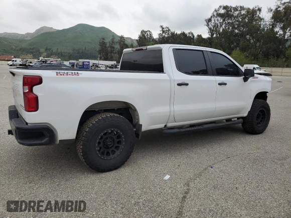 2020 Chevrolet Silverado 1500 Custom Trail Boss with VIN 3GCPYCEF5LG269424, listed as a Copart auction lot 47795493 with 64,297 mi miles and Salvage Title. Bid and sale history available at DreamBid. Image 3.