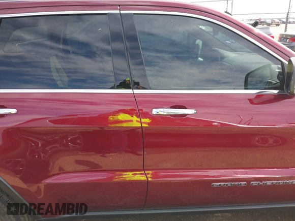 2019 Jeep Grand Cherokee Limited with VIN 1C4RJFBG8KC786522, listed as a IAAI auction lot 41481426 with 33,569 mi miles and . Bid and sale history available at DreamBid. Image 13.