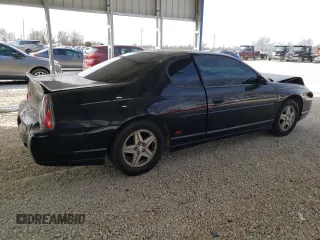 2004 Chevrolet Monte Carlo SS with VIN 2G1WX12K449316368, listed as a Copart auction lot 49413425 with 166,244 mi miles and Salvage Title. Bid and sale history available at carsss.com. Image 3.