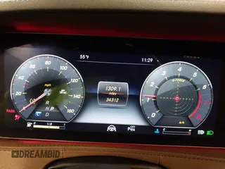 2019 Mercedes-Benz S 560 with VIN WDDUG8GB6KA457322, listed as a IAAI auction lot 41579027 with 34,312 mi miles and . Bid and sale history available at DreamBid. Image 7.