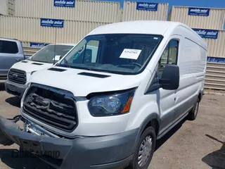 2018 Ford Transit with VIN 1FTYR2CM9JKA52056, listed as a IAAI auction lot 42542981 with 151,835 mi miles and . Bid and sale history available at DreamBid. Image 14.
