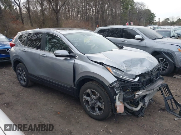 2017 Honda CR-V EX-L with VIN 5J6RW2H89HL004645, listed as a IAAI auction lot 41893026 with 54,191 mi miles. Bid and sale history available at carsss.com. Image 13.