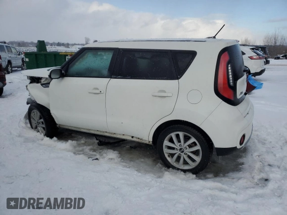 2018 Kia Soul + with VIN KNDJP3A50J7610999, listed as a Copart auction lot 45407235 with 0 mi miles and Salvage Title. Bid and sale history available at carsss.com. Image 2.