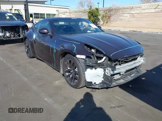 2016 Nissan 370Z with VIN JN1AZ4EH5GM935035, listed as a IAAI auction lot 41548827 with 53,681 mi miles. Bid and sale history available at carsss.com. Image 1.