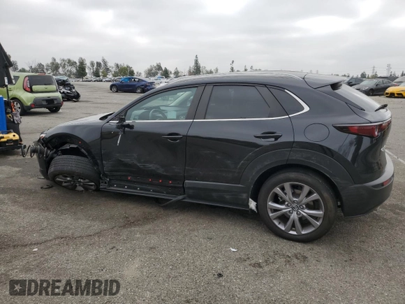 2023 Mazda CX-30 S Preferred with VIN 3MVDMBCM5PM515372, listed as a Copart auction lot 43587195 with 29,437 mi miles and Salvage Title. Bid and sale history available at DreamBid. Image 2.