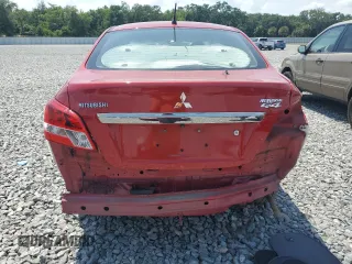 2019 Mitsubishi Mirage ES z VIN ML32F3FJ3KHF10586, wystawiony jako Copart lot #57553515 z przebiegiem 90 408 mil mil oraz Nie do naprawy • Non repairable. Historia ofert i sprzedaży dostępna na DreamBid. Obrazek 6.