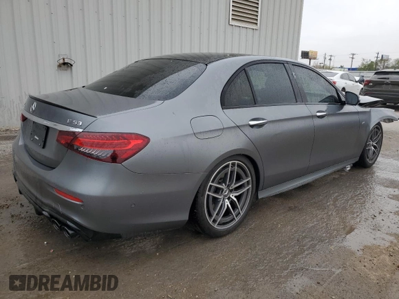 2022 Mercedes-Benz E 53 AMG with VIN W1KZF6BB0NB011346, listed as a Copart auction lot 87894105 with 41,944 mi miles and Clean Title. Bid and sale history available at DreamBid. Image 3.