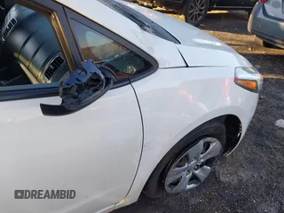 2017 Kia Forte LX with VIN 3KPFK4A75HE096766, listed as a IAAI auction lot 41616487 with 150,760 mi miles. Bid and sale history available at carsss.com. Image 6.