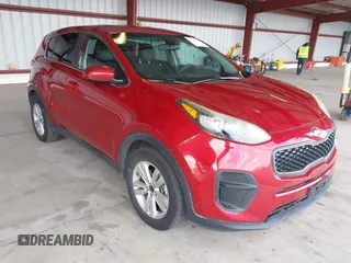 2018 Kia Sportage LX with VIN KNDPM3AC5J7328469, listed as a IAAI auction lot 42134262 with 126,482 mi miles and . Bid and sale history available at carsss.com. Image 1.