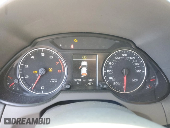 2012 Audi Q5 Premium Plus with VIN WA1LFAFP4CA056733, listed as a Copart auction lot 62909905 with 187,784 mi miles and Clean title. Bid and sale history available at DreamBid. Image 9.