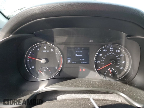 2020 Kia Forte LXS with VIN 3KPF24AD6LE143267, listed as a Copart auction lot 41243024 with 69,225 mi miles and Salvage Title. Bid and sale history available at carsss.com. Image 9.