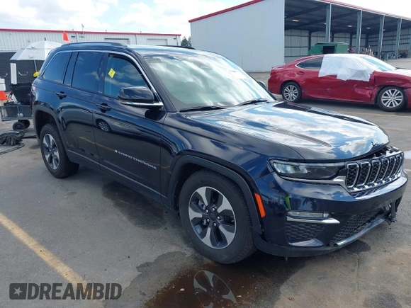 2024 Jeep Grand Cherokee with VIN 1C4RJYB63RC710199, listed as a IAAI auction lot 42484237 with 45,318 mi miles and . Bid and sale history available at DreamBid. Image 1.