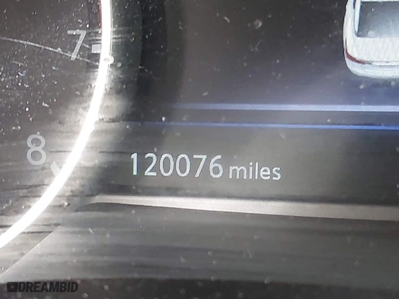 2018 Nissan Maxima SL with VIN 1N4AA6AP7JC389452, listed as a IAAI auction lot 40735392 with 120,076 mi miles. Bid and sale history available at carsss.com. Image 15.
