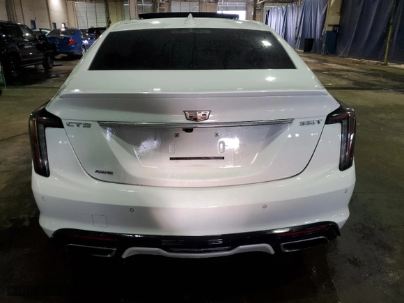 2022 Cadillac CT5 Sport with VIN 1G6DU5RK6N0136652, listed as a Copart auction lot 82344644 with 24,187 mi miles and Salvage Title. Bid and sale history available at carsss.com. Image 6.