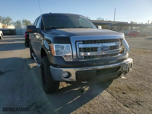 2013 Ford F-150 XL with VIN 1FTFW1ET5DKE11437, listed as a Copart auction lot 46938205 with 130,402 mi miles and Salvage Title. Bid and sale history available at carsss.com. Image 10.