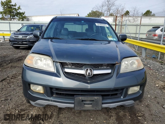 2004 Acura MDX with VIN 2HNYD18214H541850, listed as a Copart auction lot 52485625 with 223,024 mi miles and Salvage Title. Bid and sale history available at carsss.com. Image 5.