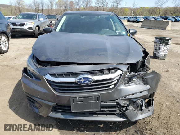 2021 Subaru Legacy with VIN 4S3BWAB63M3003851, listed as a Copart auction lot 54211325 with 36,124 mi miles and Salvage title. Bid and sale history available at DreamBid. Image 5.