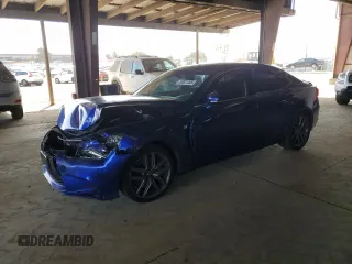 2016 Lexus IS 200t with VIN JTHBA1D2XG5014815, listed as a Copart auction lot 53821285 with 48,847 mi miles and Salvage Title. Bid and sale history available at DreamBid. Image 1.