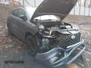2019 Hyundai Tucson Ultimate with VIN KM8J3CAL0KU020133, listed as a IAAI auction lot 41856333 with 93,772 mi miles. Bid and sale history available at carsss.com. Image 6.