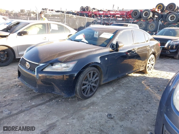 2015 Lexus GS 350 with VIN JTHBE1BL5FA003579, listed as a IAAI auction lot 41124052 with 172678 miles. Bid and sale history available at carsss.com. Image 17.