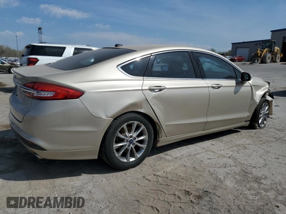 2017 Ford Fusion SE with VIN 3FA6P0HD7HR238720, listed as a Copart auction lot 50615415 with 171,456 mi miles and Salvage Title. Bid and sale history available at carsss.com. Image 3.