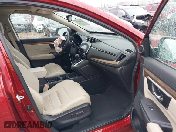 2017 Honda CR-V EX-L with VIN 5J6RW2H84HL050884, listed as a IAAI auction lot 41249064 with 62,386 mi miles. Bid and sale history available at carsss.com. Image 5.