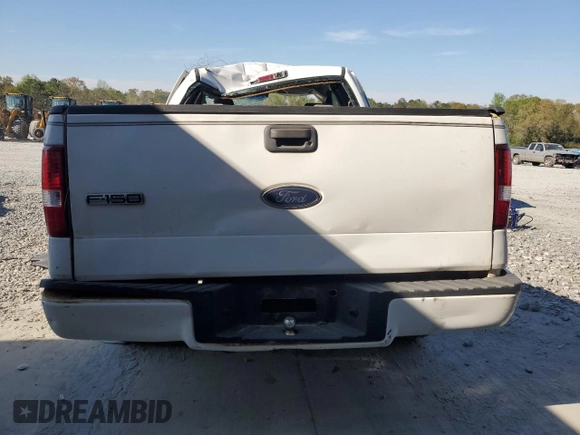 2007 Ford F-150 STX with VIN 1FTRX12W87NA84589, listed as a Copart auction lot 50935215 with Not Provided miles and Non Repairable. Bid and sale history available at DreamBid. Image 6.