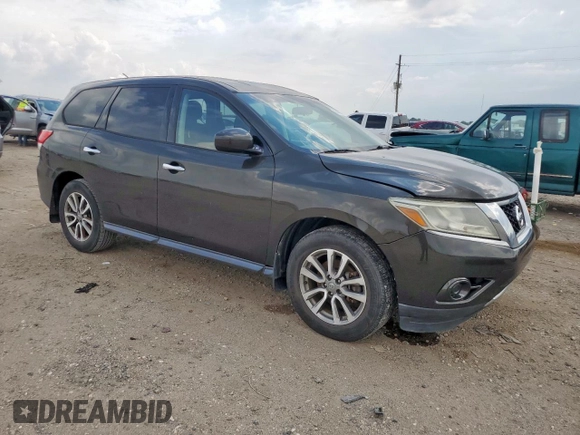 2015 Nissan Pathfinder Platinum with VIN 5N1AR2MM7FC624500, listed as a Copart auction lot 64474025 with 184,691 mi miles and Clean title. Bid and sale history available at DreamBid. Image 4.