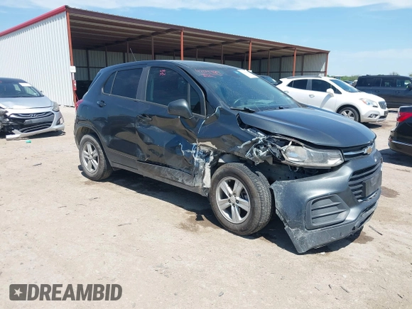 2020 Chevrolet Trax LS with VIN 3GNCJKSBXLL260487, listed as a IAAI auction lot 42044189 with 94,191 mi miles and . Bid and sale history available at DreamBid. Image 1.