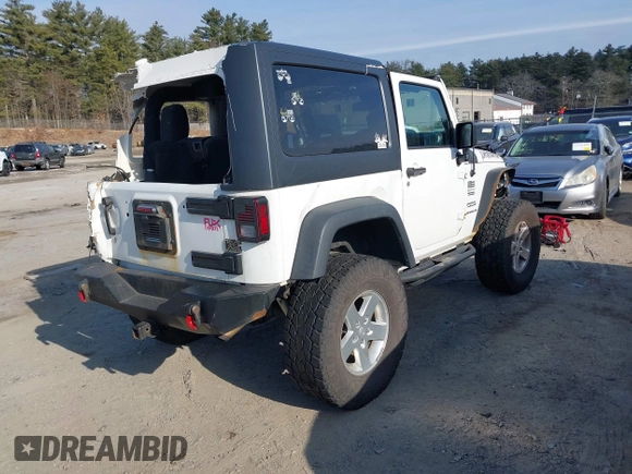 2016 Jeep Wrangler Sport with VIN 1C4AJWAG0GL241131, listed as a IAAI auction lot 41779595 with 111,338 mi miles and . Bid and sale history available at carsss.com. Image 4.