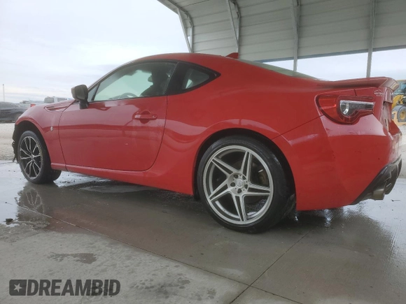 2017 Toyota 86 with VIN JF1ZNAA12H8705410, listed as a Copart auction lot 87385734 with 83,228 mi miles and Clean Title. Bid and sale history available at carsss.com. Image 2.