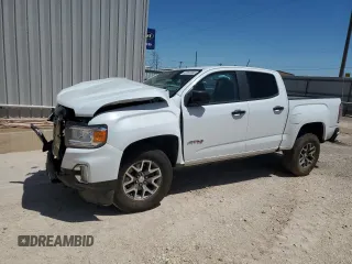 2022 GMC Canyon 4WD AT4 with VIN 1GTG6FEN2N1210072, listed as a Copart auction lot 53247005 with 64,897 mi miles and Salvage Title. Bid and sale history available at carsss.com. Image 1.