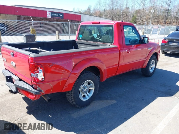 2009 Ford Ranger XL with VIN 1FTYR10D89PA22320, listed as a IAAI auction lot 41779927 with 116,975 mi miles. Bid and sale history available at carsss.com. Image 4.