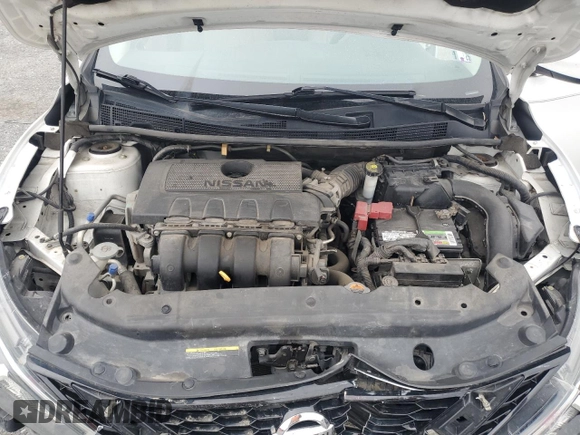 2016 Nissan Sentra SV with VIN 3N1AB7APXGY257429, listed as a Copart auction lot 51481995 with 182,104 mi miles and Salvage Title. Bid and sale history available at DreamBid. Image 12.