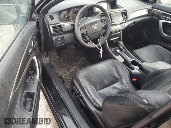 2016 Honda Accord Touring with VIN 1HGCT2B02GA003937, listed as a Copart auction lot 42434735 with 154,785 mi miles and Salvage Title. Bid and sale history available at DreamBid. Image 8.
