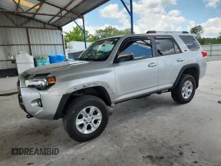 2015 Toyota 4Runner SR5 with VIN JTEZU5JR9F5094120, listed as a Copart auction lot 62825905 with 134,548 mi miles and Salvage title. Bid and sale history available at DreamBid. Image 1.