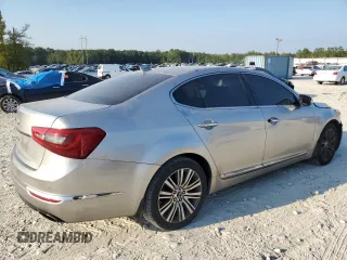 2014 Kia Cadenza Premium with VIN KNALN4D72E5120225, listed as a Copart auction lot 75062234 with 183,888 mi miles and Salvage Title. Bid and sale history available at carsss.com. Image 3.