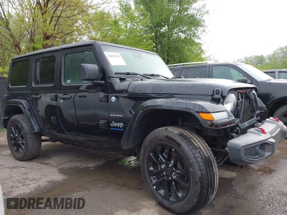 2024 Jeep Wrangler Sahara with VIN 1C4RJXP67RW274877, listed as a IAAI auction lot 42119319 with 7,157 mi miles and . Bid and sale history available at DreamBid. Image 12.