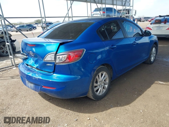 2012 Mazda 3 i Touring with VIN JM1BL1V78C1596002, listed as a IAAI auction lot 41574815 with 168,647 mi miles and . Bid and sale history available at DreamBid. Image 4.