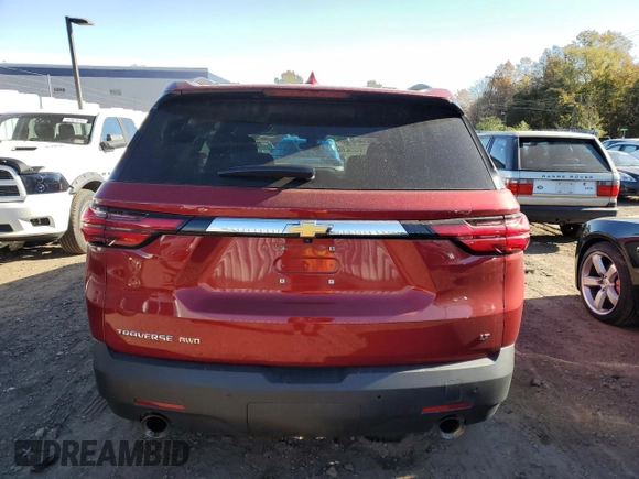 2023 Chevrolet Traverse LT Cloth with VIN 1GNEVGKW9PJ144952, listed as a Copart auction lot 75672953 with 32,549 mi miles. Bid and sale history available at carsss.com. Image 6.