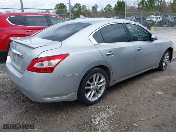2009 Nissan Maxima 3.5 SV w/Sport Pkg with VIN 1N4AA51E39C828666, listed as a IAAI auction lot 41660090 with 1 mi miles. Bid and sale history available at carsss.com. Image 4.