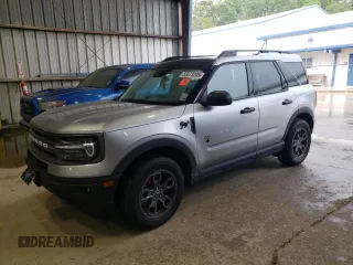 2023 Ford Bronco Sport Big Bend z VIN 3FMCR9B60PRE10294, wystawiony jako Copart lot #55573205 z przebiegiem 52 741 mil mil oraz Szkoda całkowita • Salvage title. Historia ofert i sprzedaży dostępna na DreamBid. Obrazek 1.