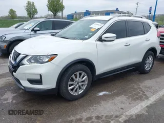 2017 Nissan Rogue SL with VIN 5N1AT2MV7HC854485, listed as a IAAI auction lot 41999131 with 155,181 mi miles. Bid and sale history available at carsss.com. Image 18.