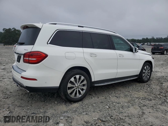 2019 Mercedes-Benz GLS 450 with VIN 4JGDF6EE3KB222770, listed as a Copart auction lot 59012615 with 106,336 mi miles and Salvage title. Bid and sale history available at DreamBid. Image 3.
