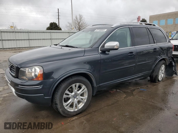 2014 Volvo XC90 with VIN YV4952CZ1E1691553, listed as a Copart auction lot 49188665 with 98,502 mi miles and Salvage Title. Bid and sale history available at carsss.com. Image 1.